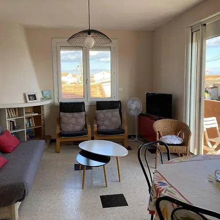 Apartament T3 A 40 Metres De La Avec Vue Narbonne-Plage